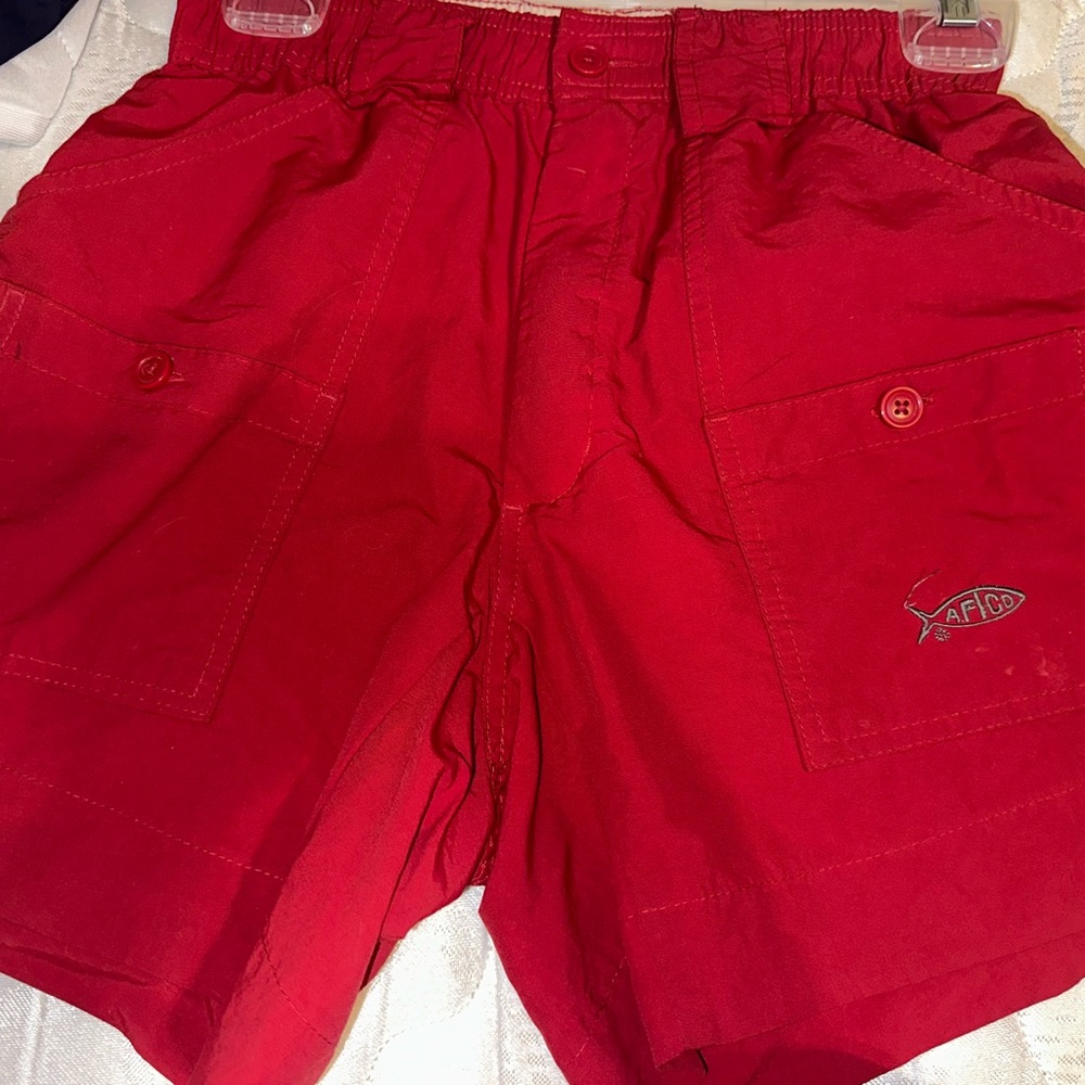 Red aftco shorts (28)